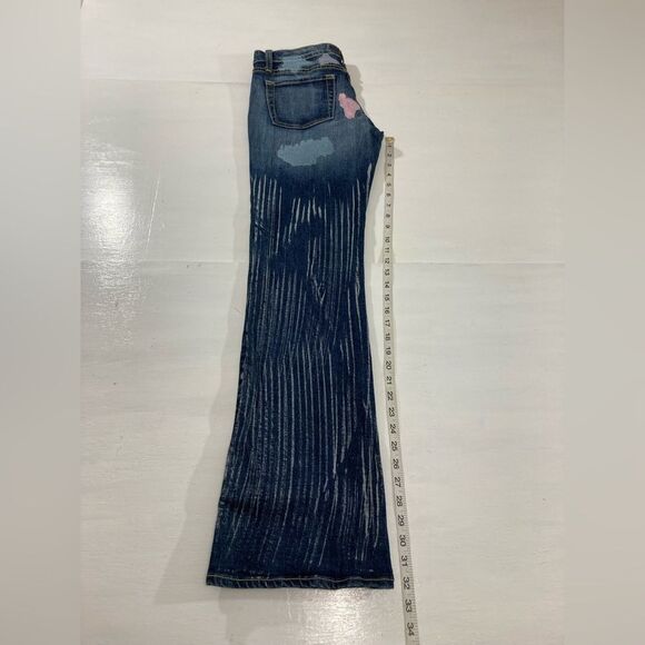 Vintage Miss Vigoss Jeans Women’s 5/6 Bootcut Mid Rise Embroidered Y2K - Picture 13 of 14